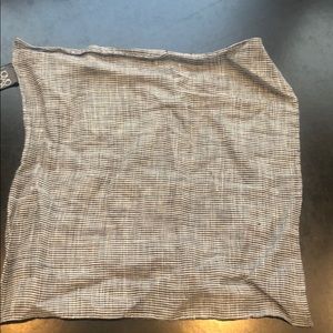 Linen pocket square; 9.5 x 9.5 clean, Italian
